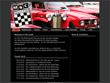 Tablet Screenshot of msc-marchfeld.com